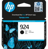 HP 924 Original Standard Yield Ink Cartridge - Black - 500 Standard Pages 4K0U6NA